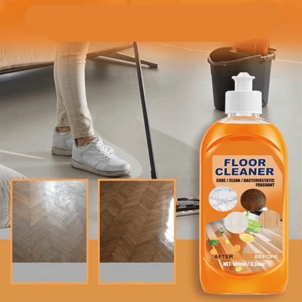 FloorShine – przywraca blask i kolor podłóg | Środek do renowacji powierzchni – 1+1 GRATIS
