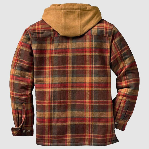 Męska kurtka lumberjack Kodiak — ciepła i stylowa