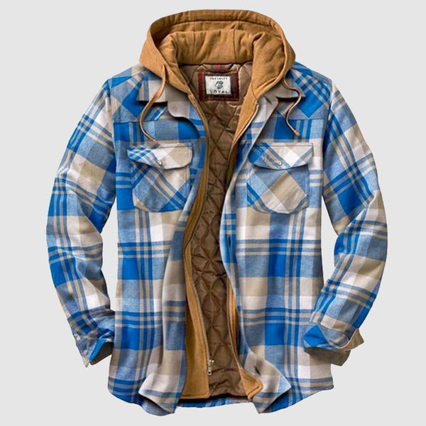Męska kurtka lumberjack Kodiak — ciepła i stylowa