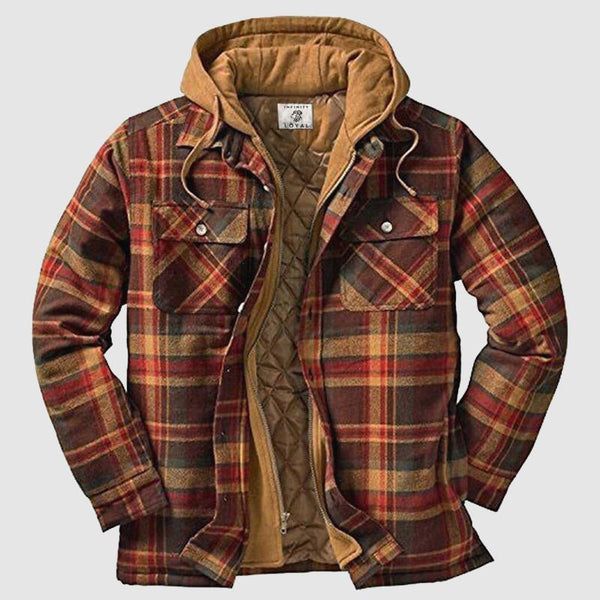 Męska kurtka lumberjack Kodiak — ciepła i stylowa