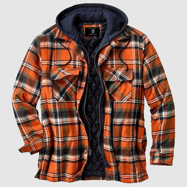 Męska kurtka lumberjack Kodiak — ciepła i stylowa