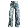 Boho Kwiatowa Vintage Spodnie | Letni styl w retro wydaniu
