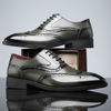 Skórzane brogsy męskie | Eleganckie buty wizytowe Cambridge
