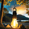 Ładowalna retro żarówka | Idealna na camping!